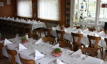 Restaurant Koi Gartenteich